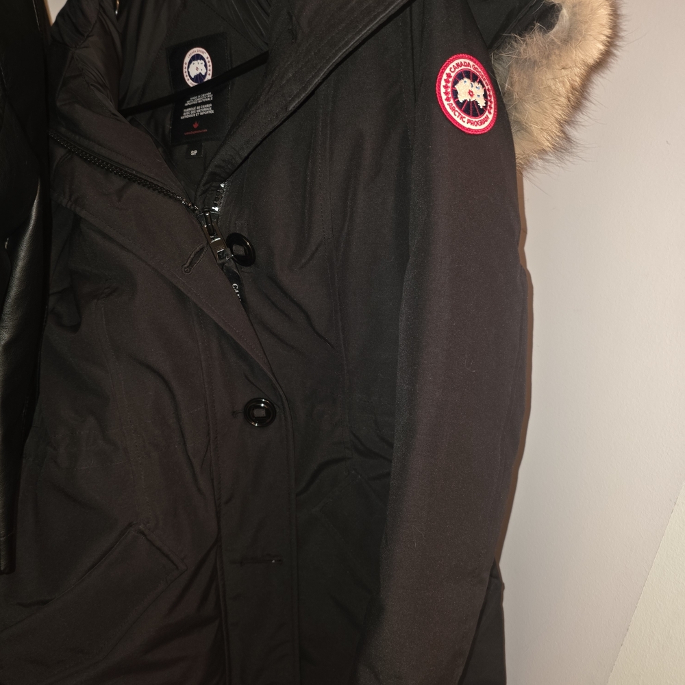 Canada Goose Black Jacket with Fur Hood